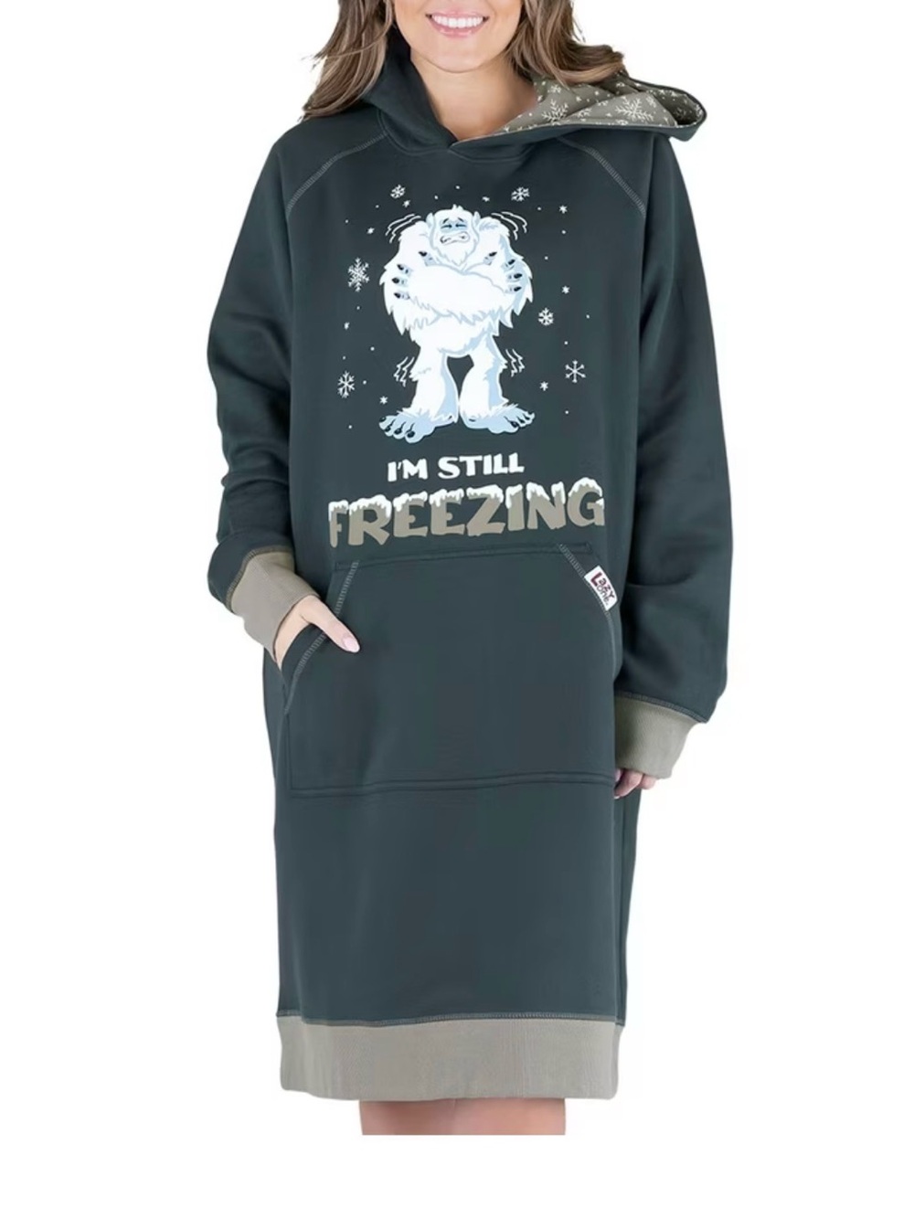 NWT LazyOne Oversized Hoodie Sweatshirt, Comfortable Loungewear Women S/M